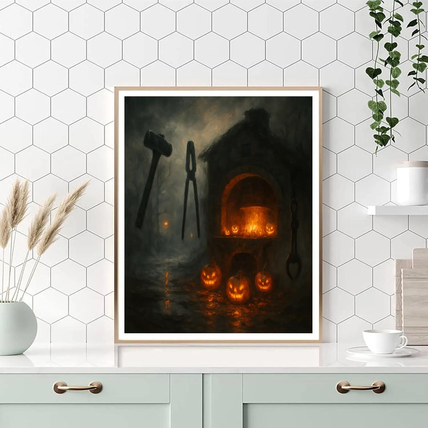 The Fogforge Crossing Number painting