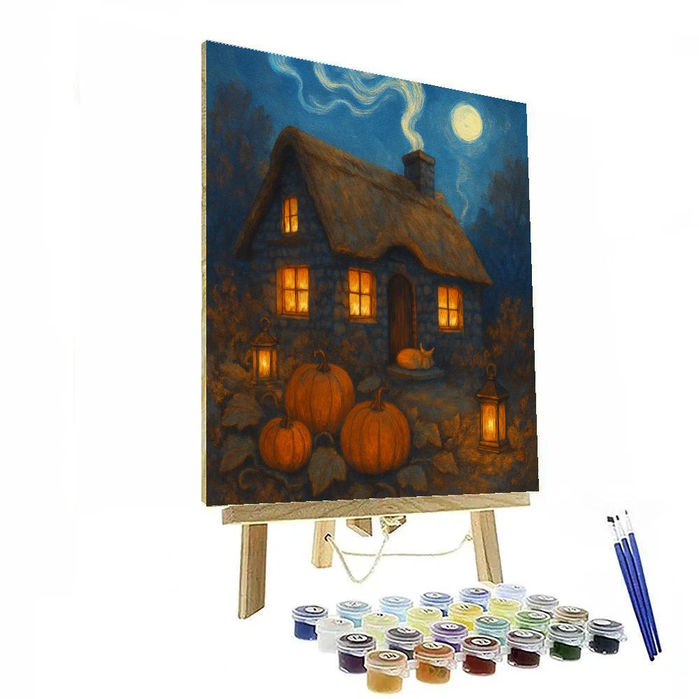The Candlelit Crofter DIY paint by numbers