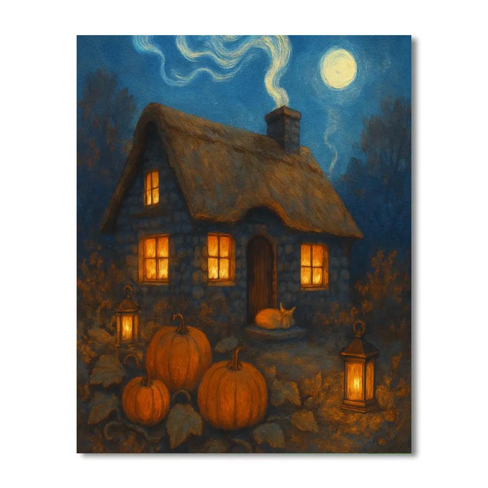 The Candlelit Crofter DIY paint by numbers