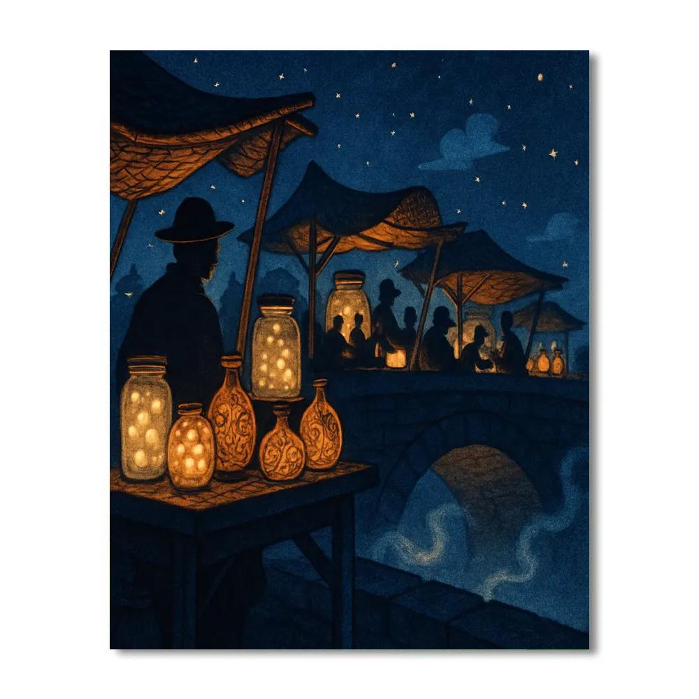 Stonebridge Midnight Market paint by number