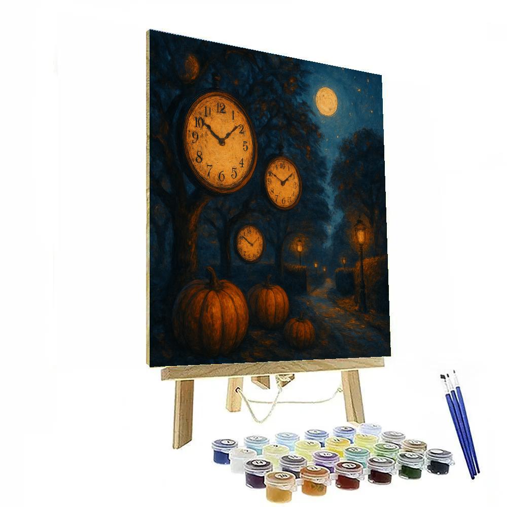 The Orchard Of Hollow Clocks Numbered painting kits
