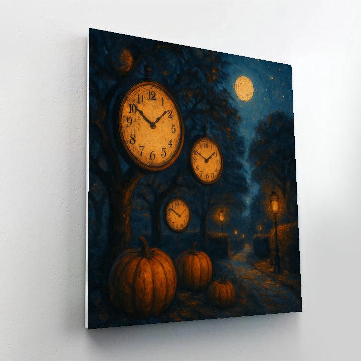 The Orchard Of Hollow Clocks Numbered painting kits