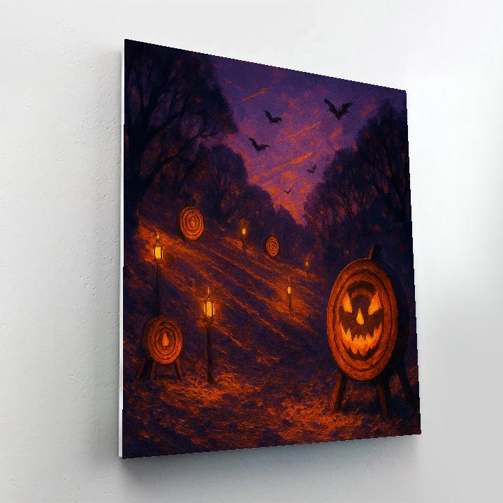 The Archers Hollow Night Painting by numbers kit