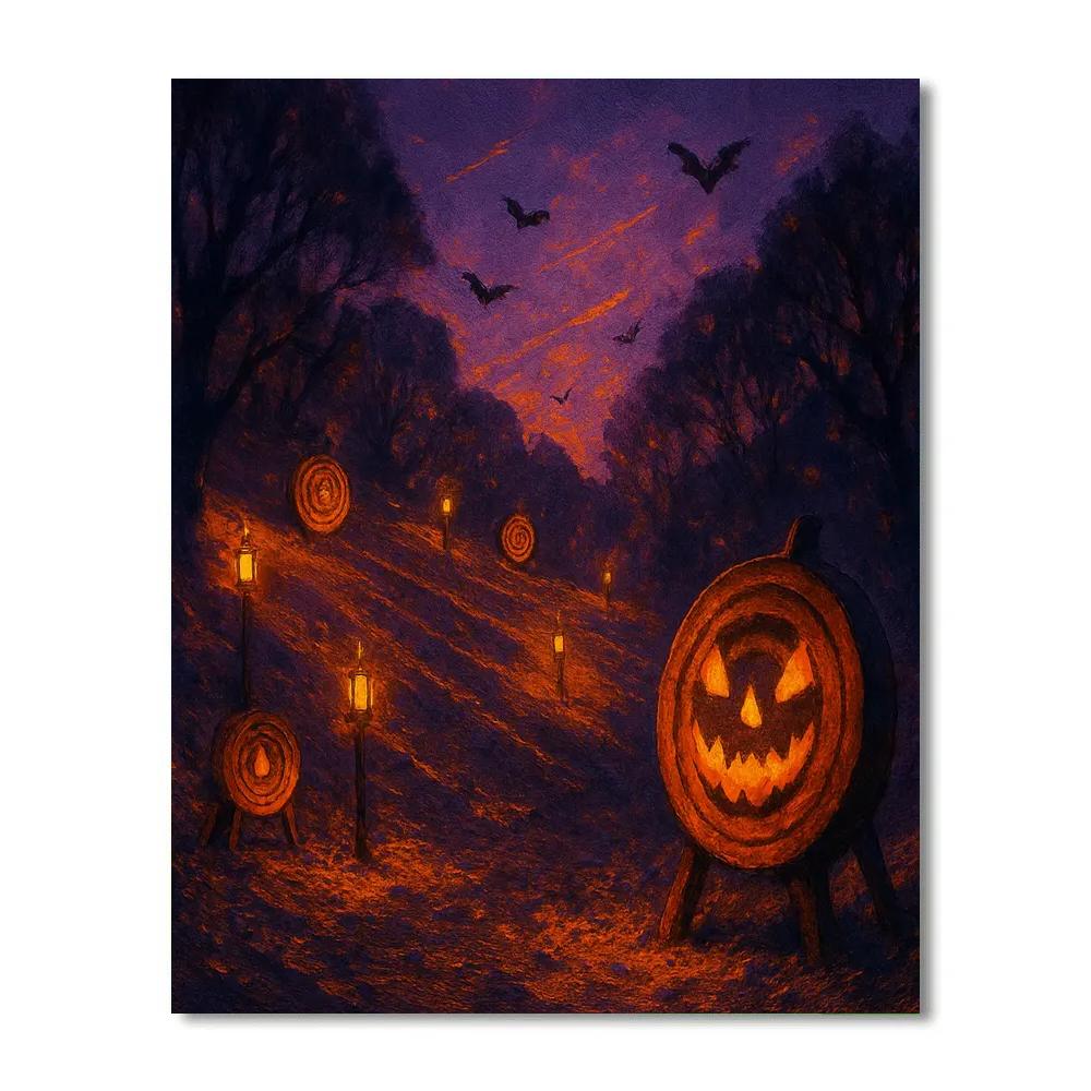 The Archers Hollow Night Painting by numbers kit