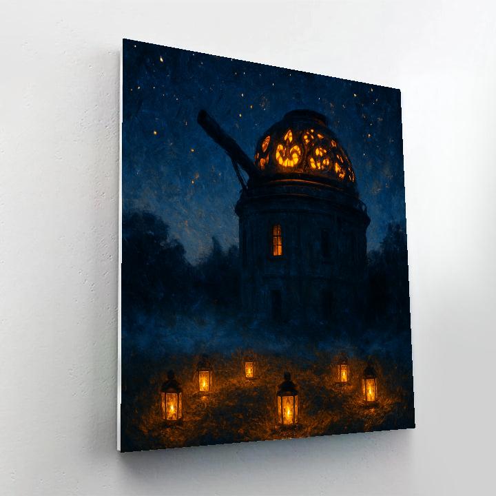 The Hollow Gate Observatory Number painting
