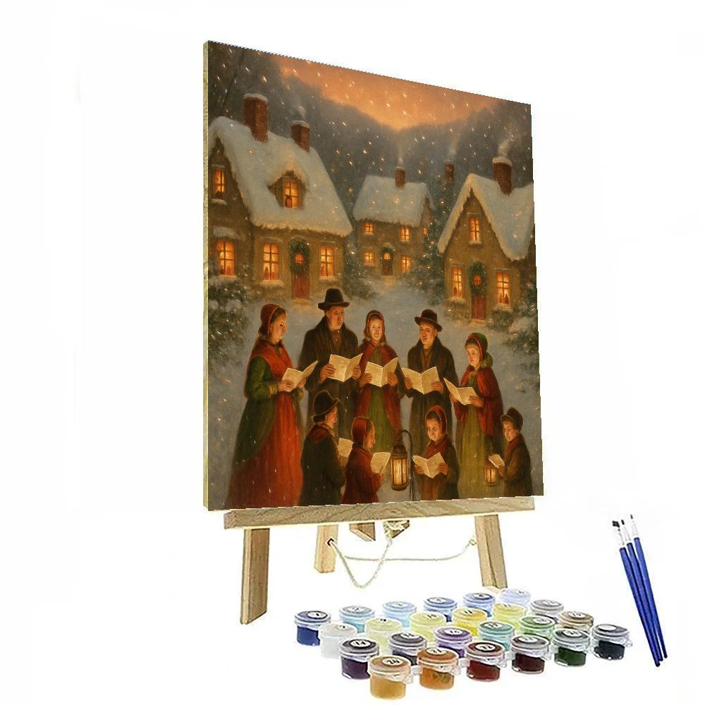 Cottage Choir At The Hollow Paint by numbers art