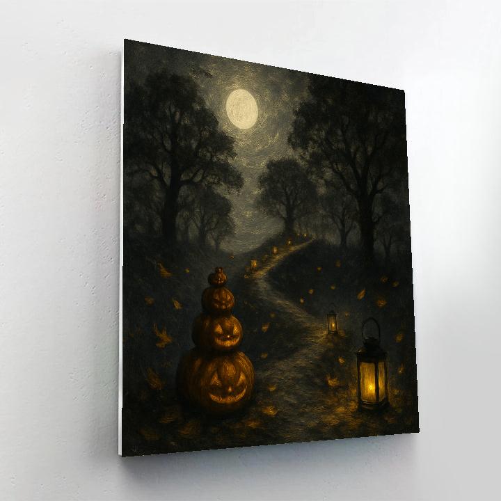 Lantern Ridge At Hollow Rise painting number kit