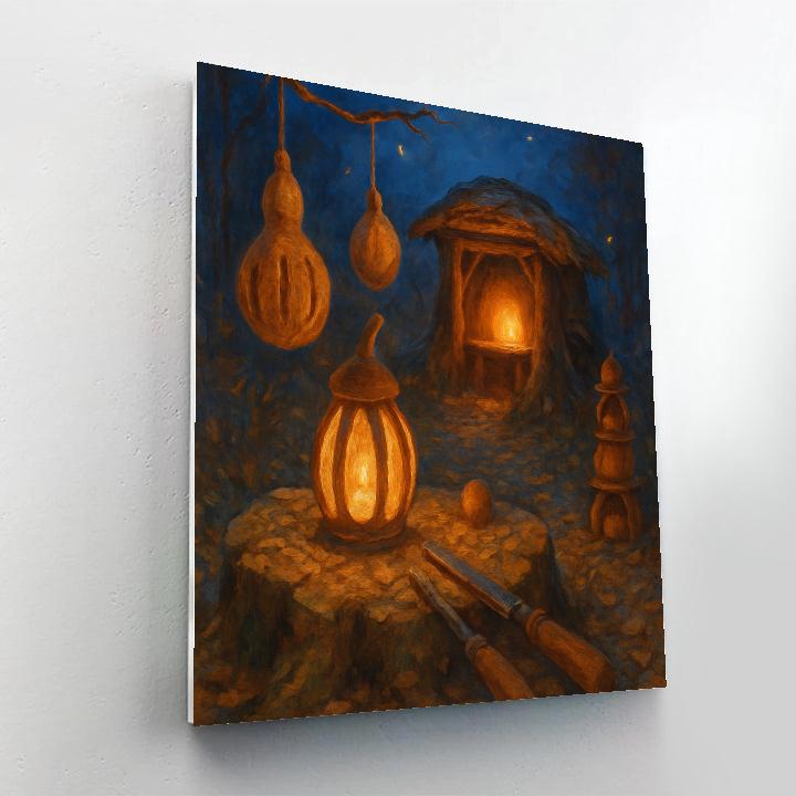 The Lanternwrights Rest paint by number