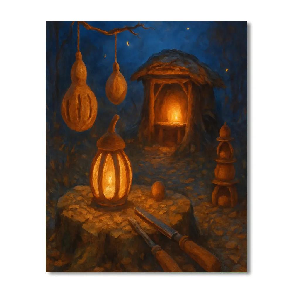 The Lanternwrights Rest paint by number