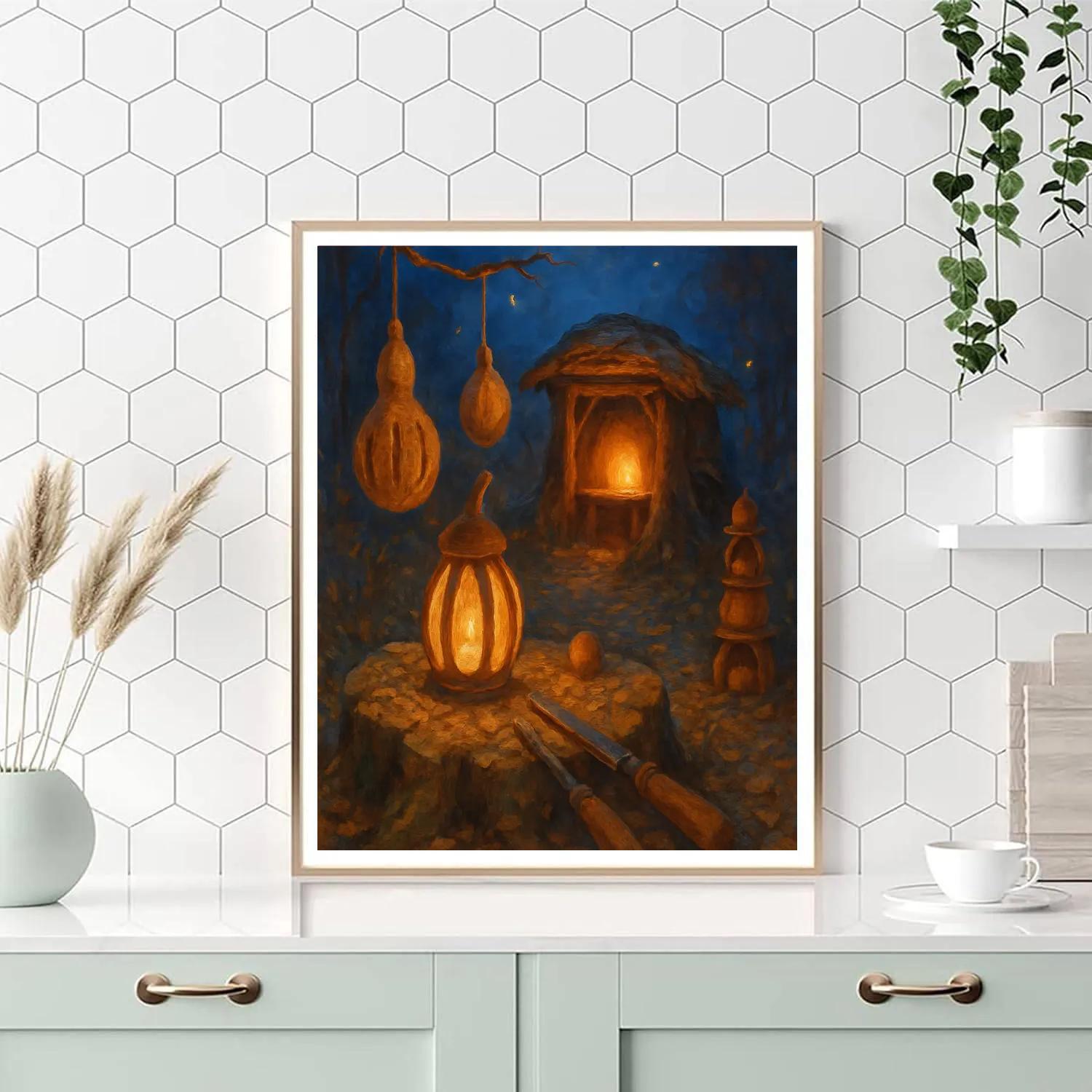 The Lanternwrights Rest paint by number