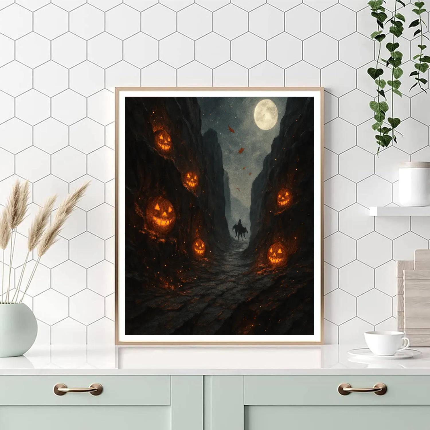 The Emberline Pass Number painting