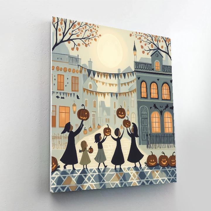 Moonlit Carousel Of Helpful Shadows Paint by numbers kits