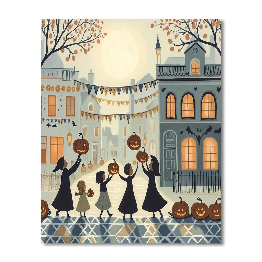 Moonlit Carousel Of Helpful Shadows Paint by numbers kits