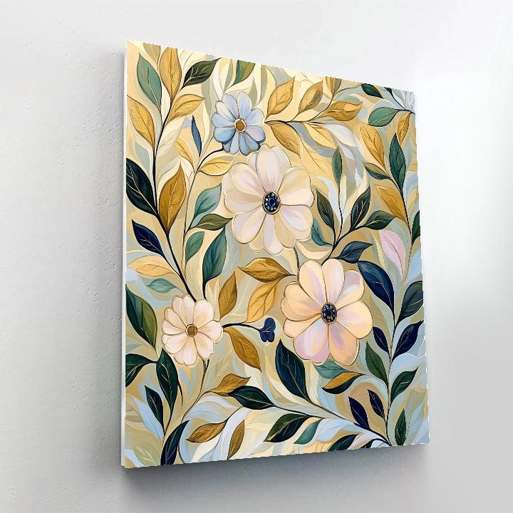 Alphonse Mucha Inspired Garden Harmony DIY paint by numbers