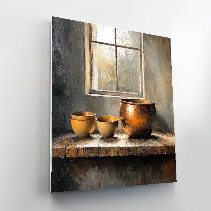 Diego Velázquez Inspired Earthenware And Copper Vessels Painting by numbers kit