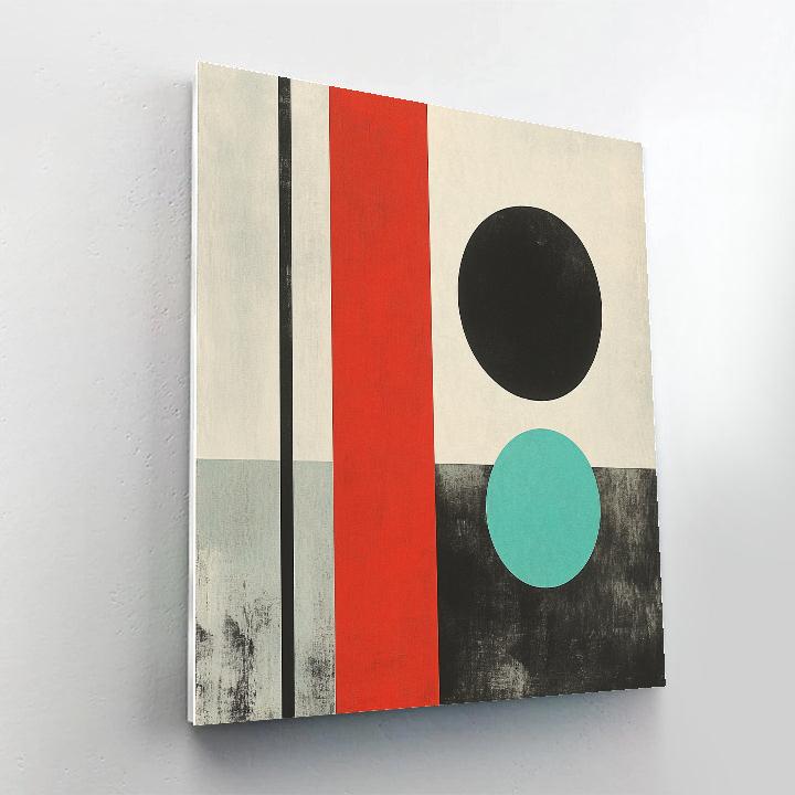 Kazimir Malevich Inspired Void Balance Numbered painting kits