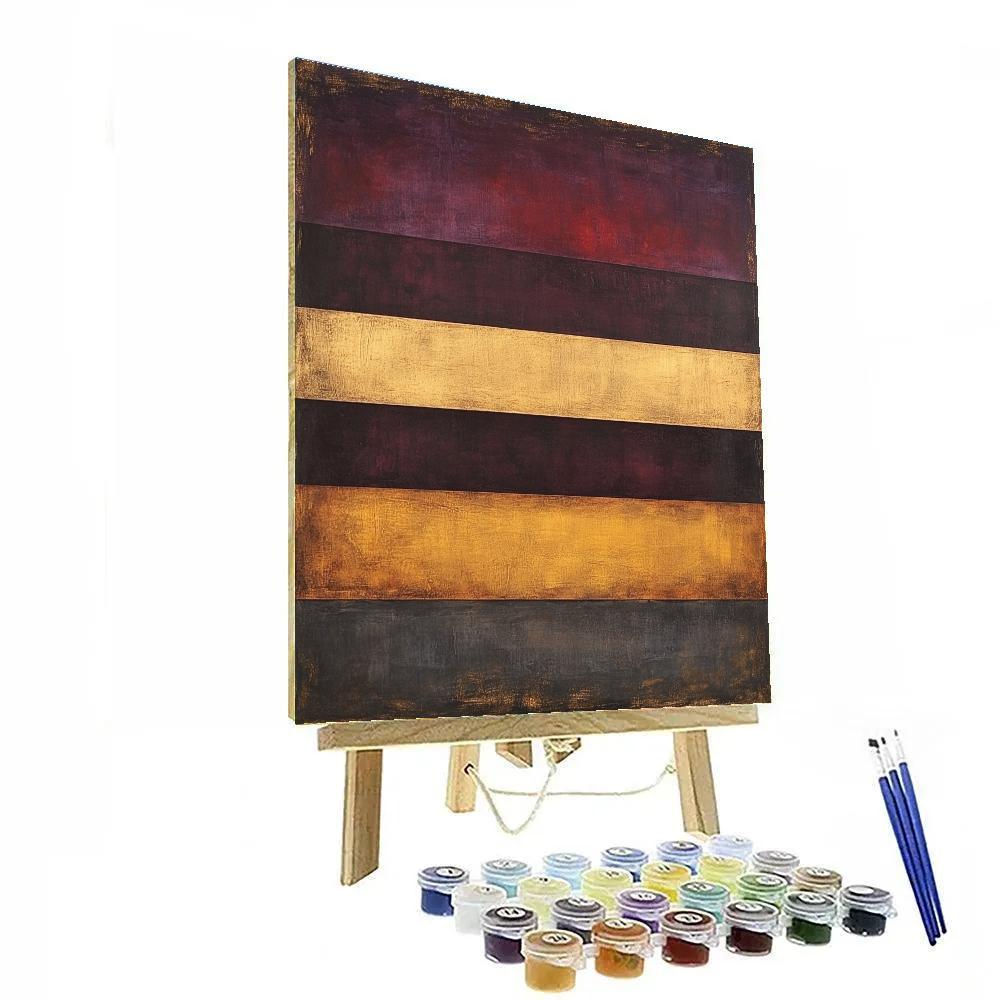 Mark Rothko Inspired Celestial Evening Fields Paint by numbers kits