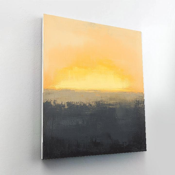 Mark Rothko Inspired Dawn Over Silent Nebula painting number kit