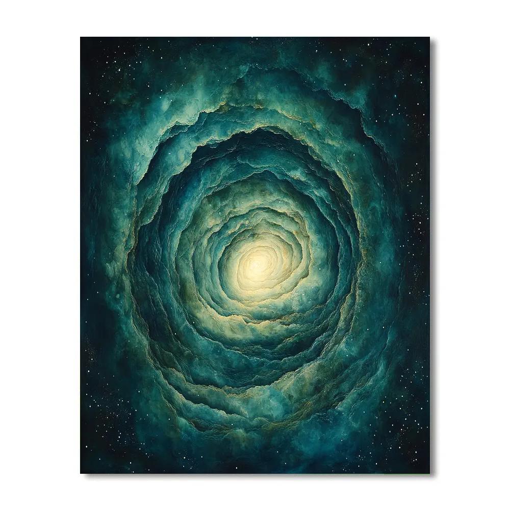 Michelangelo Inspired Nebular Forge Numbered painting kits