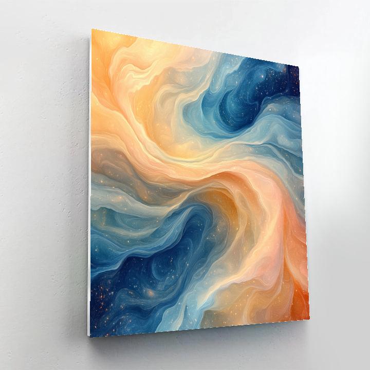 Edgar Degas Inspired Cosmic Ballet Of Nebulae DIY paint by numbers