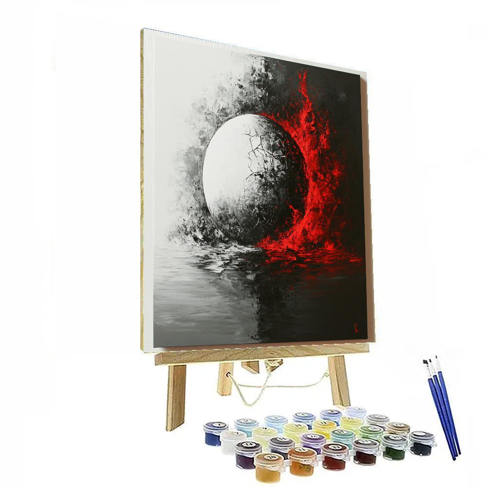 Banksy Inspired Climate Awakening Painting by numbers kit