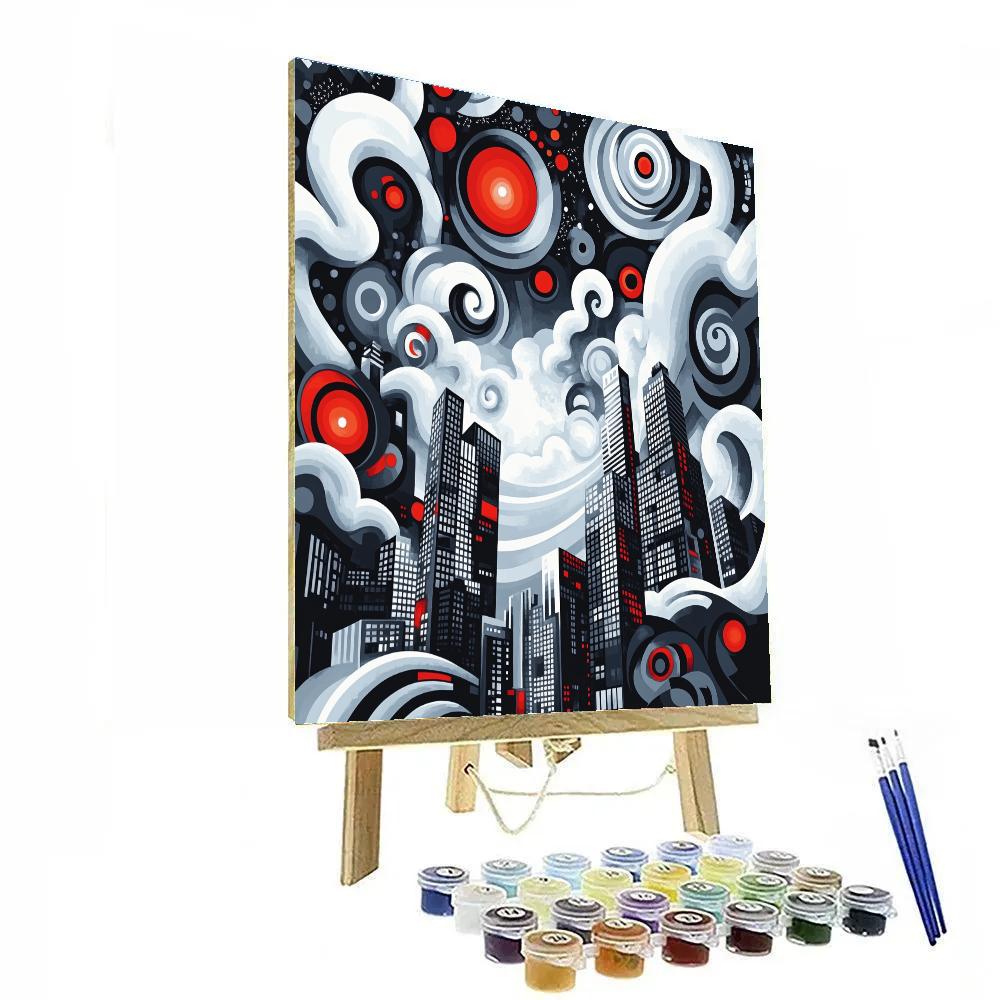 Banksy Inspired Urban Dreams paint by numbers