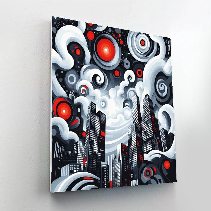 Banksy Inspired Urban Dreams paint by numbers