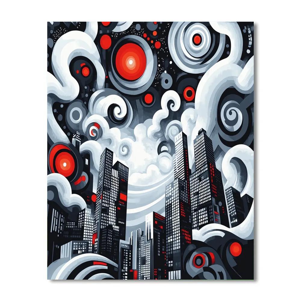 Banksy Inspired Urban Dreams paint by numbers