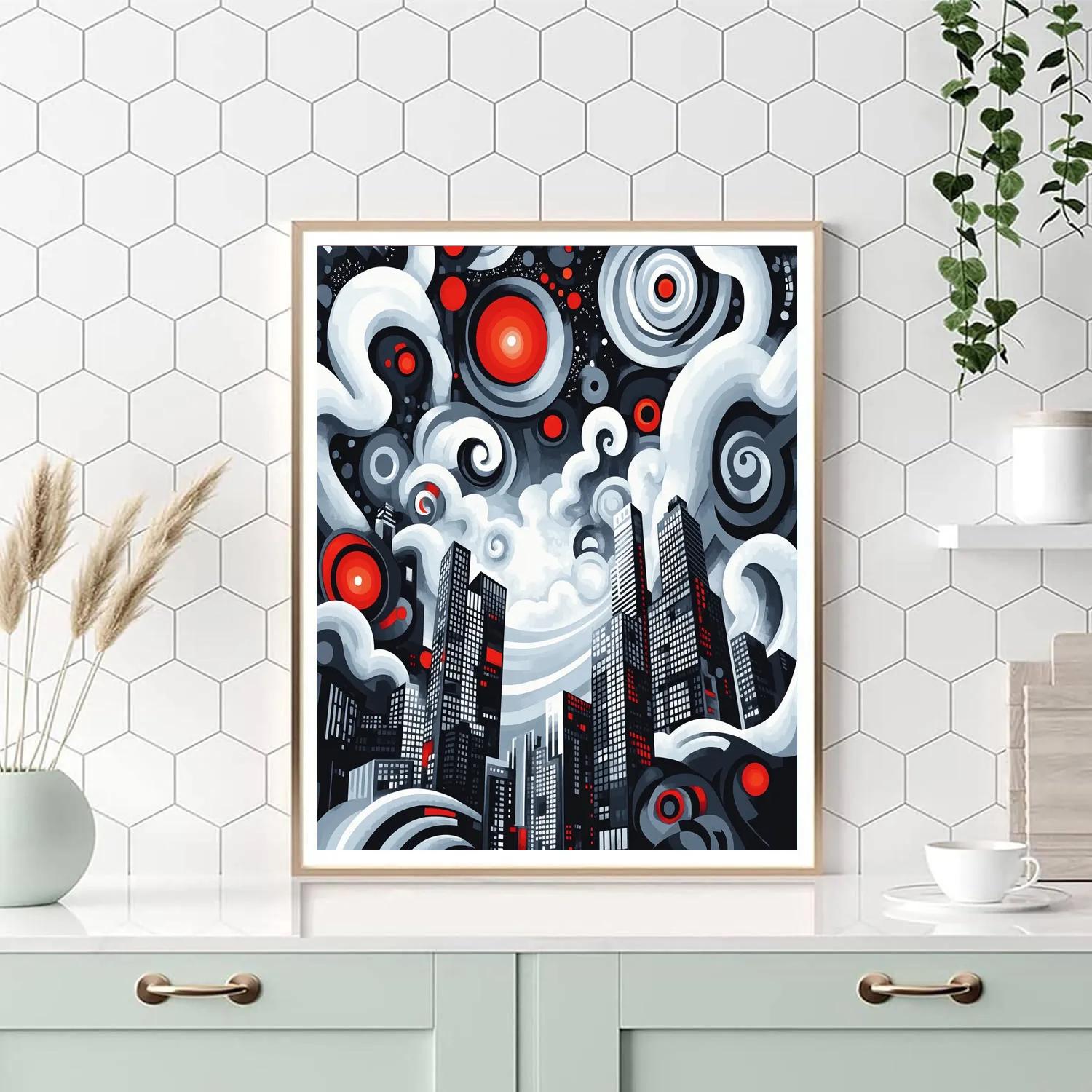 Banksy Inspired Urban Dreams paint by numbers