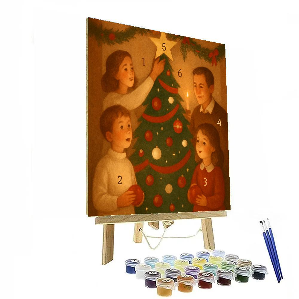 Trimming The Family Tree Number painting
