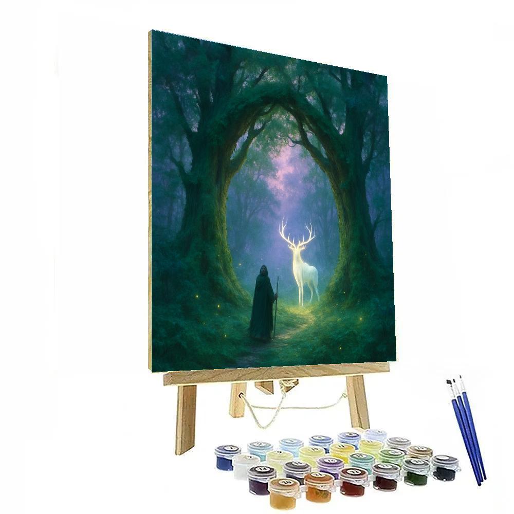 Fantasy Silverwood Vale Painting by numbers kit