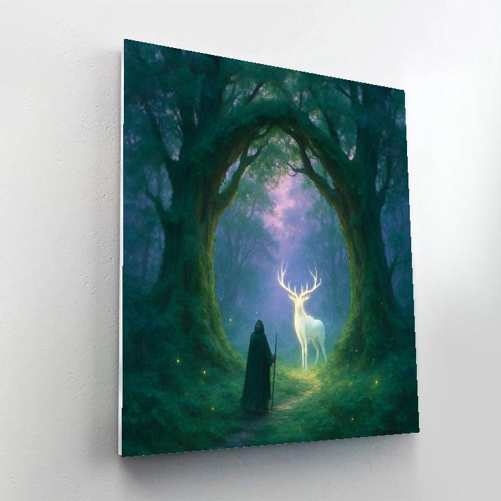 Fantasy Silverwood Vale Painting by numbers kit