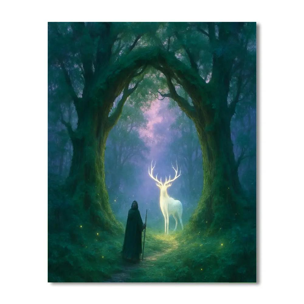 Fantasy Silverwood Vale Painting by numbers kit
