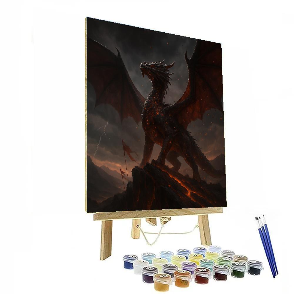 Dragon Ember Summit Numbered painting kits
