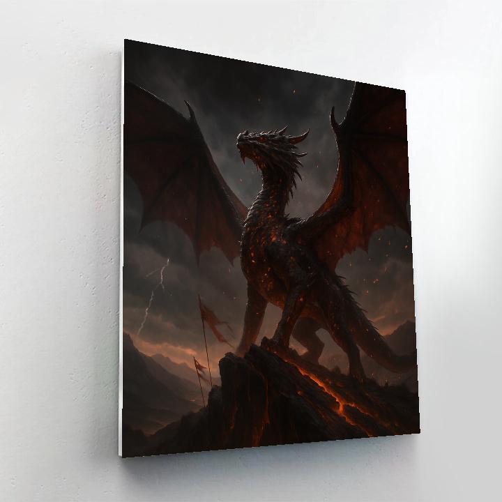 Dragon Ember Summit Numbered painting kits