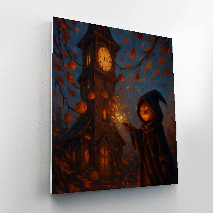 Clocktower Of Small Spells Painting by numbers kit
