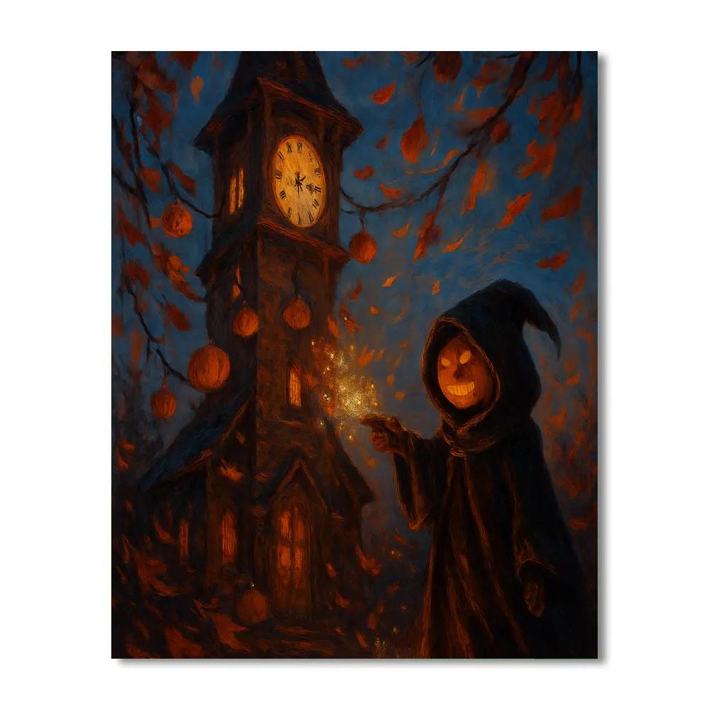 Clocktower Of Small Spells Painting by numbers kit