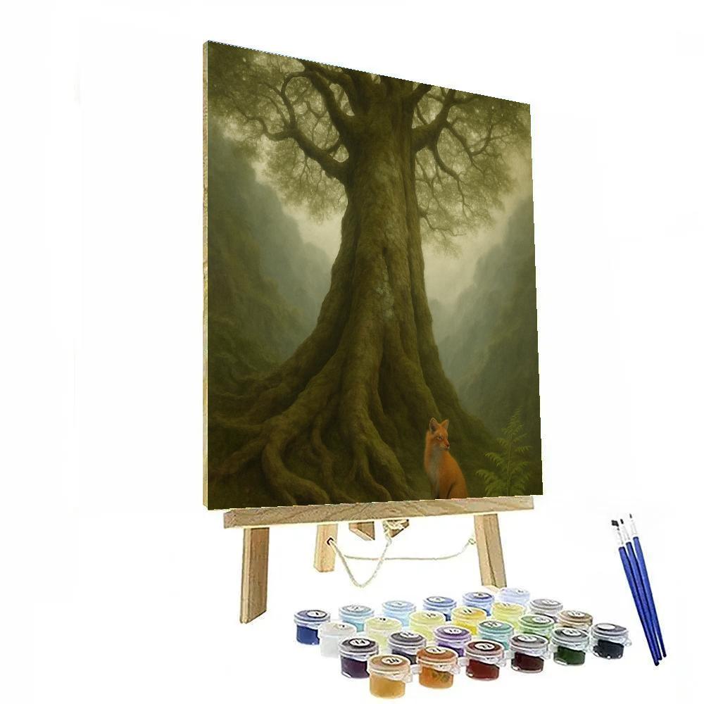 Tree Ancients Of The Glen Paint by numbers kits