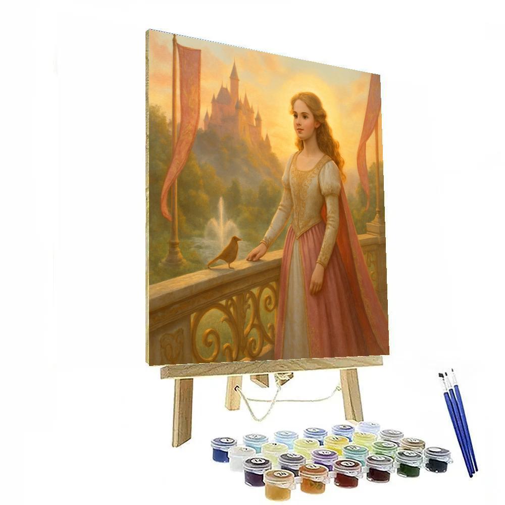 Princess Dawn Of The Rose Keep paint by color