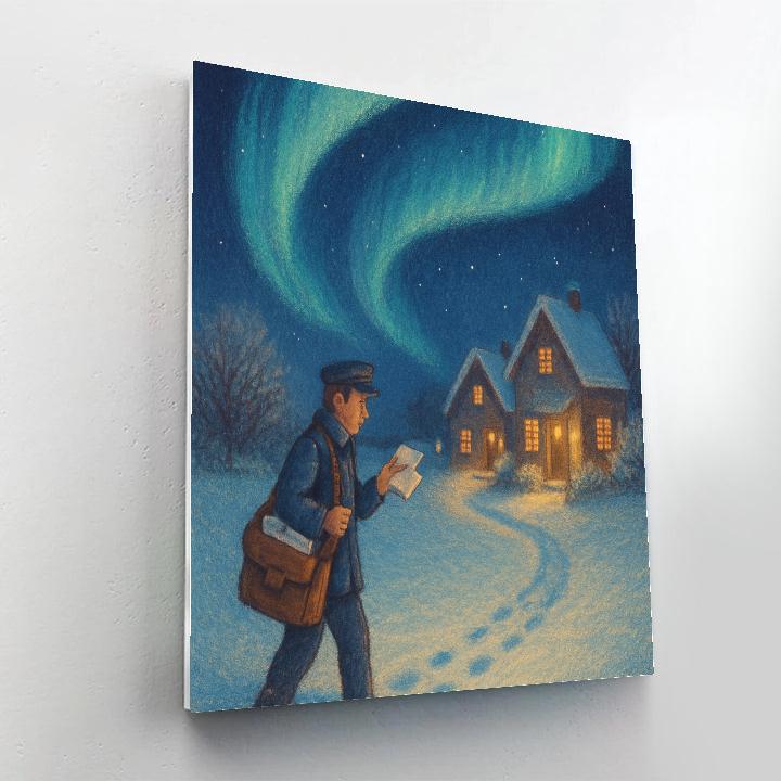 Aurora Postmans Delivery painting number kit