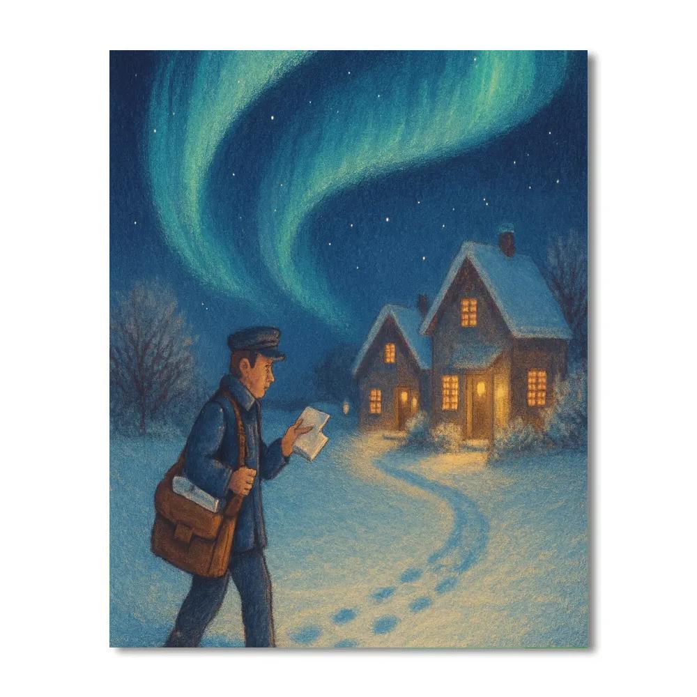 Aurora Postmans Delivery painting number kit