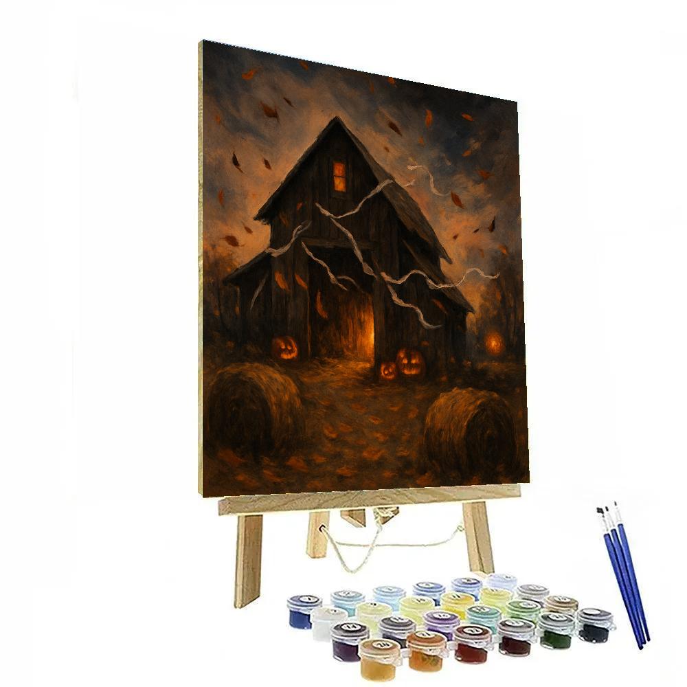 Twilight Barn Of Echoes Numbered painting kits