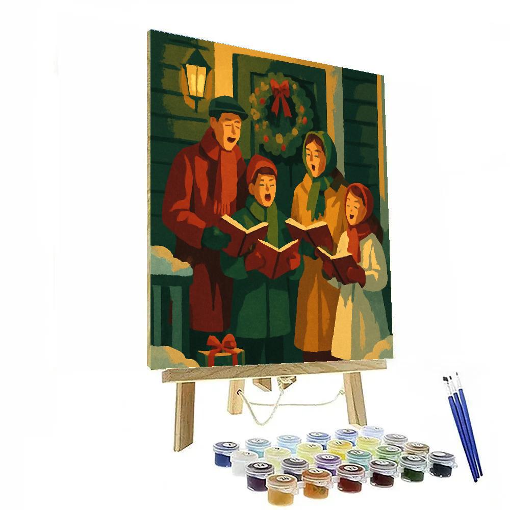 Porchlight Serenade DIY paint by numbers