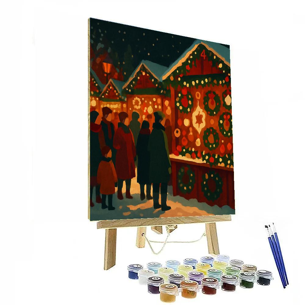 Noel Night Market paint by color