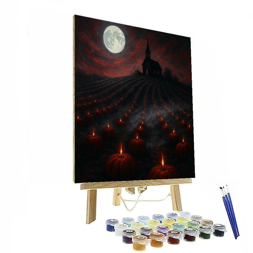 Pilgrim Hill Of Candle Wicks Numbered painting kits