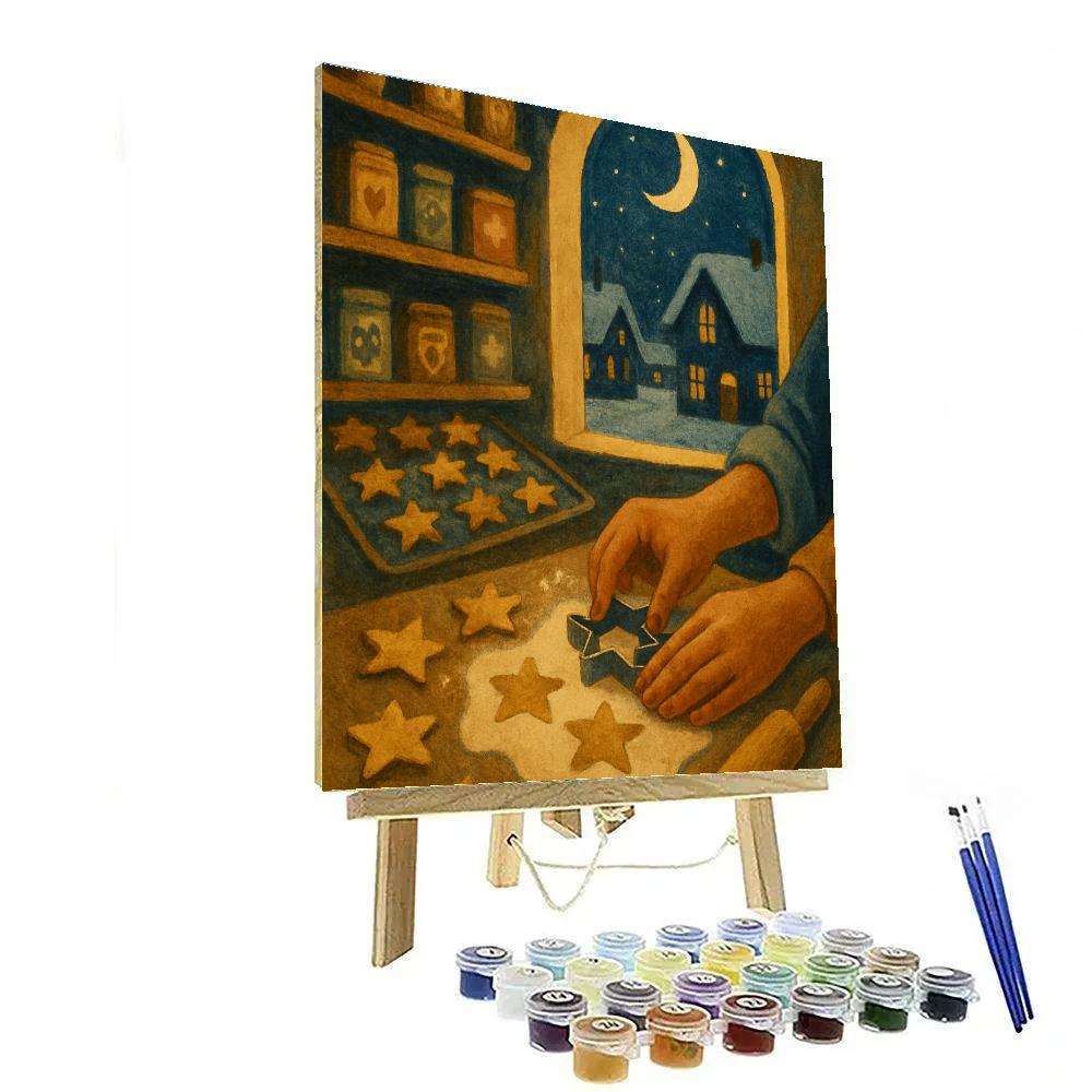Star Bakers Midnight Oven paint by number