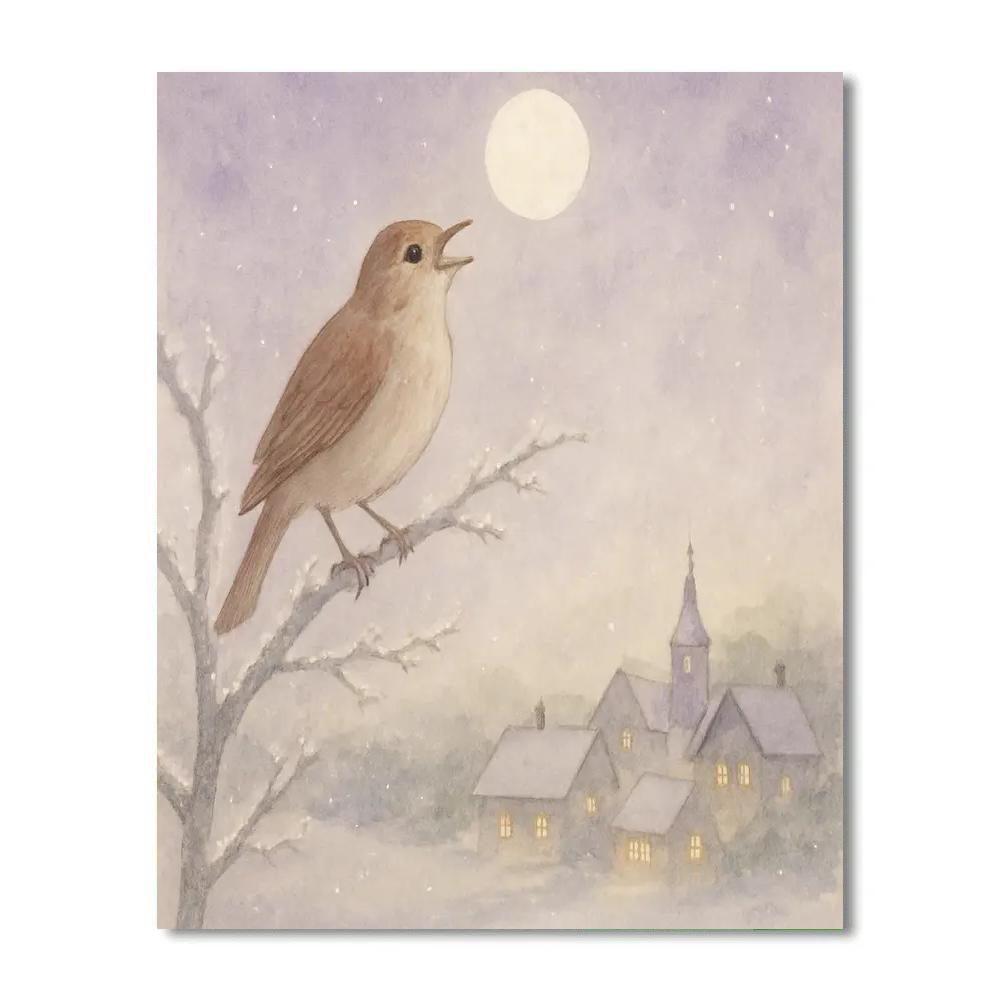 Noel Nightingale Serenade Paint by numbers art