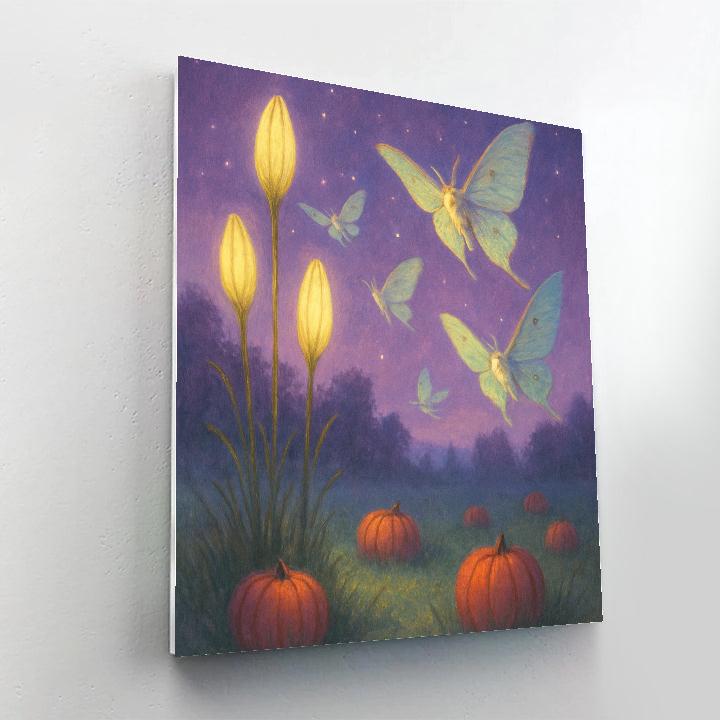 Mothlight Beacon Field Painting by numbers kit