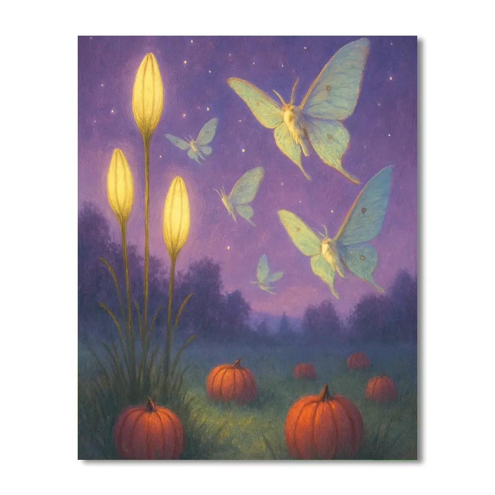 Mothlight Beacon Field Painting by numbers kit