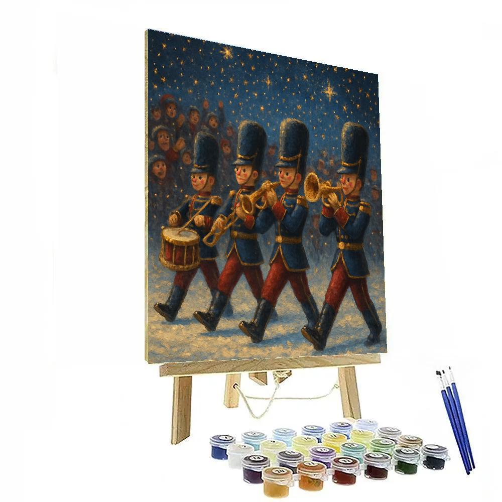 Stardust Nutcracker March Numbered painting kits